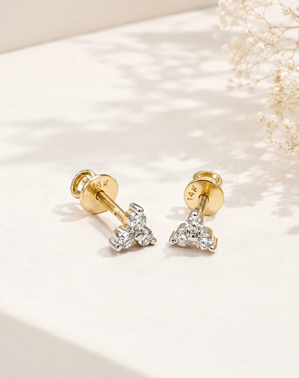 Leaf earrings